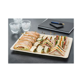 EcoStyle Rectangular Tray Bio Wood Pack of 50